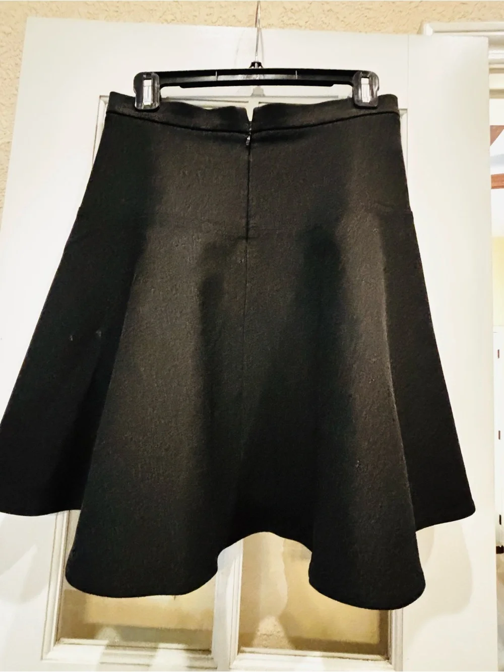 Calvin Klein Charcoal Grey winter Circle Skirt with Flared Hem